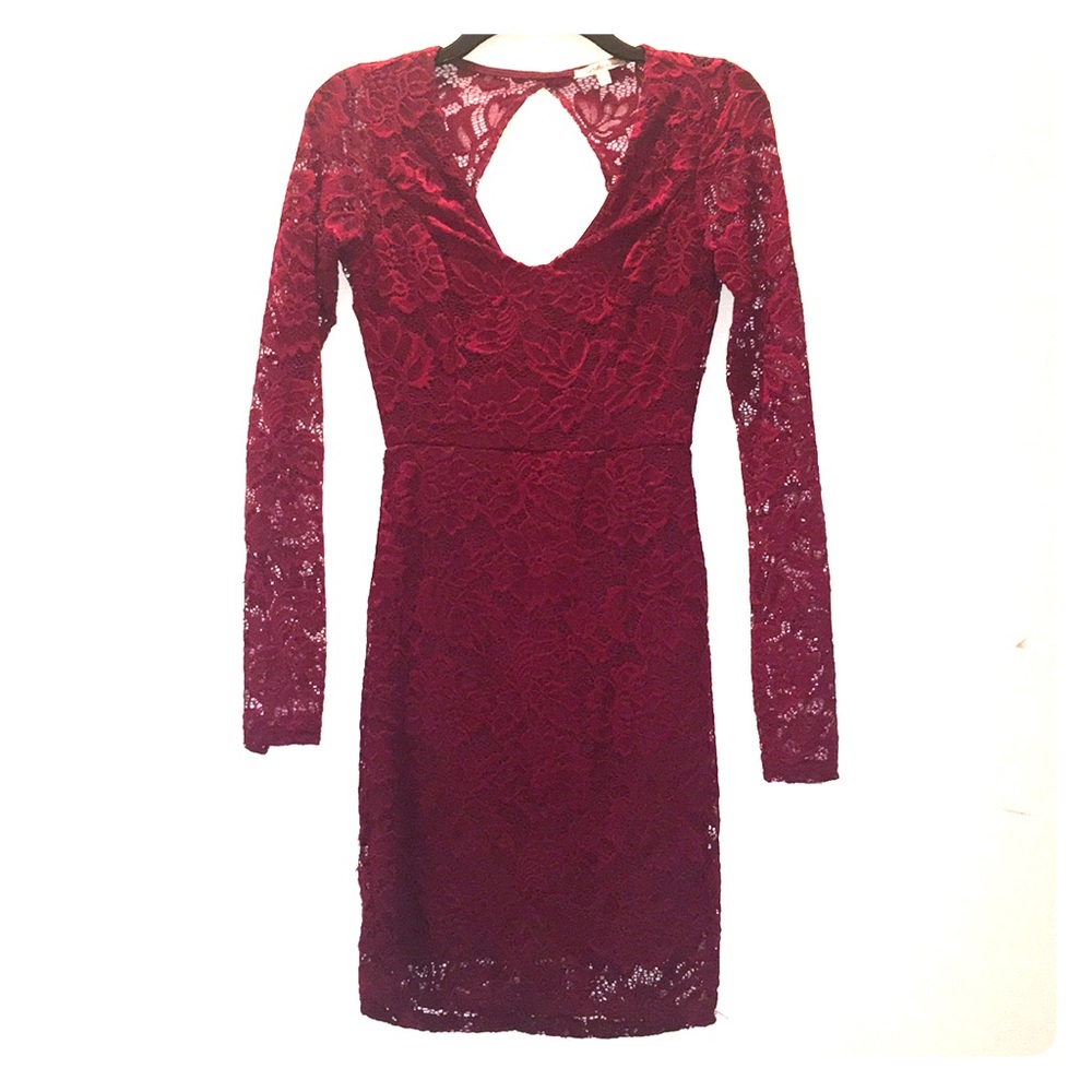 Red Lace Dress